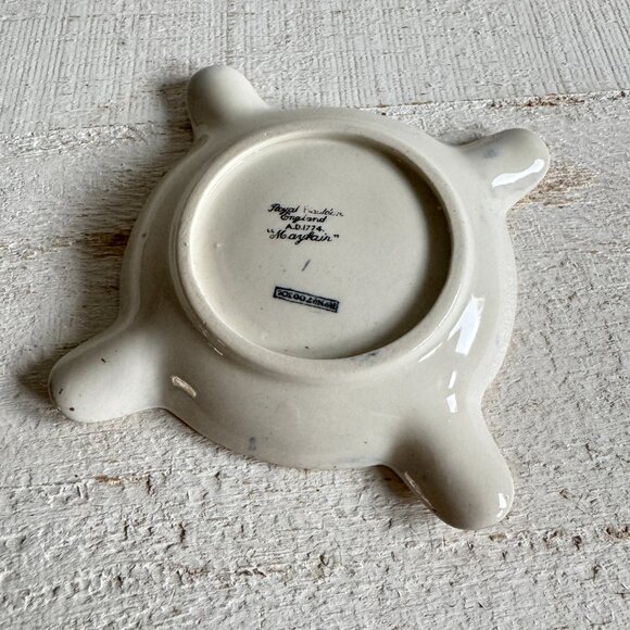 Vintage Royal Cauldon Mayfair 1774 England Dish Ashtray - Picture 8 of 9